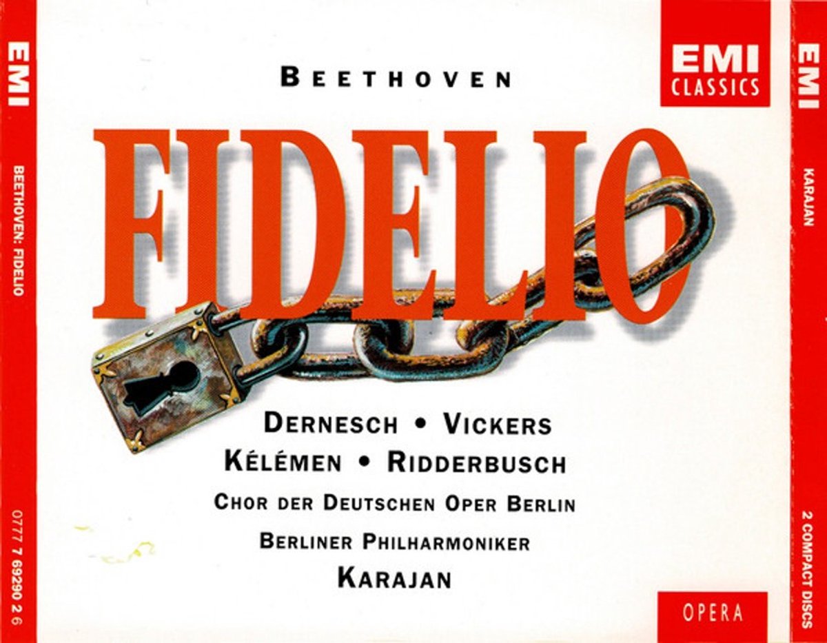 Beethoven: Fidelio / Dernesch, Vickers, Karajan