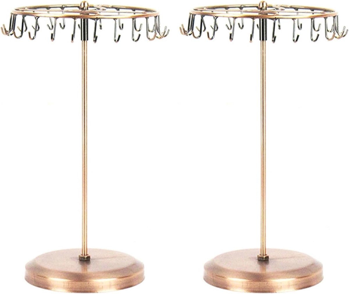 Elegante Sieradenboom met 23 Haken van Messing voor Spinning en Organisatie van Sieraden - Perfect voor Oorbellen en Kettingen
