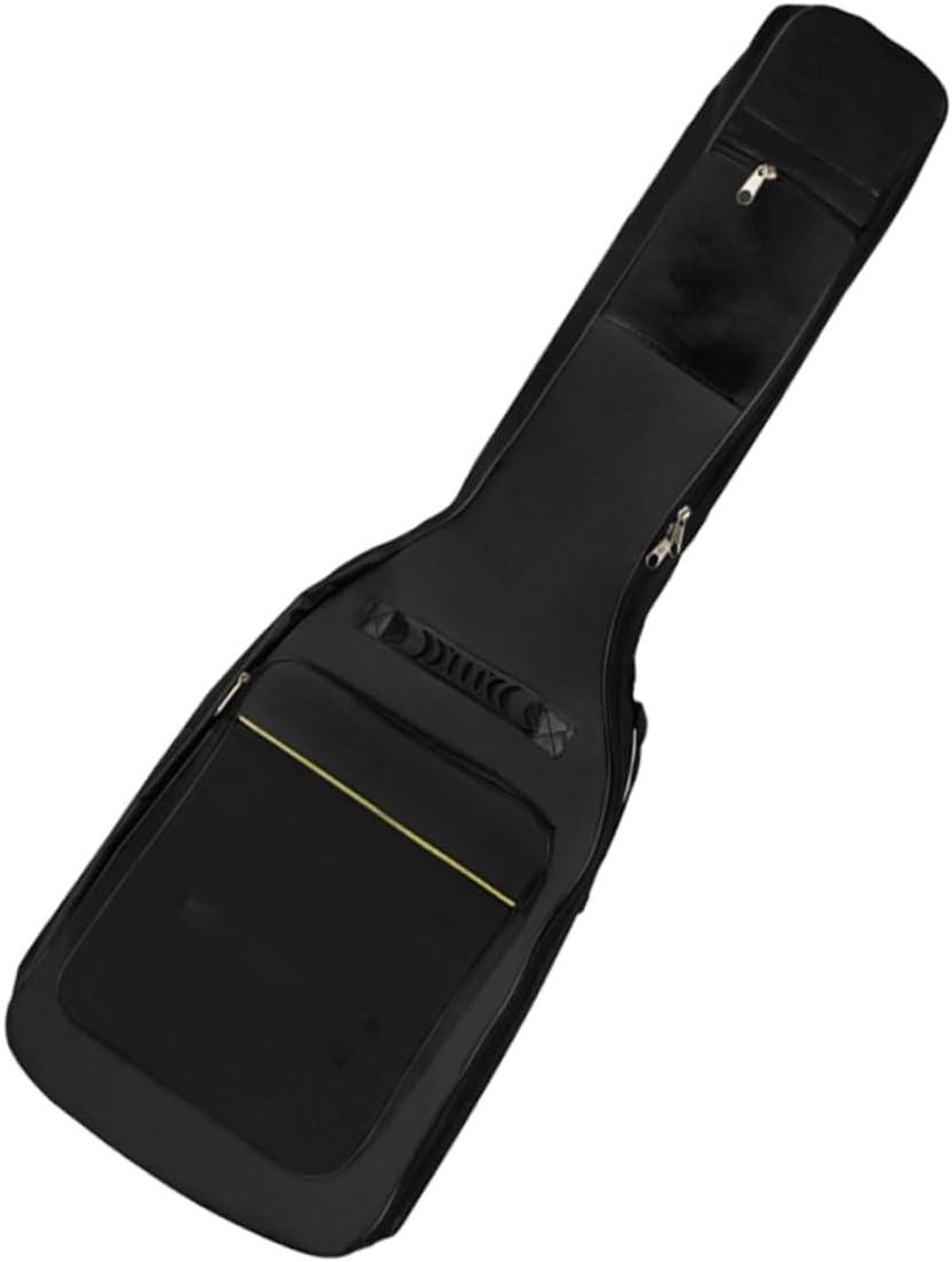Gitaartas - Instrumenten koffer - Muziek transport - Verdikte Oxford stof - 100 cm - Zwart