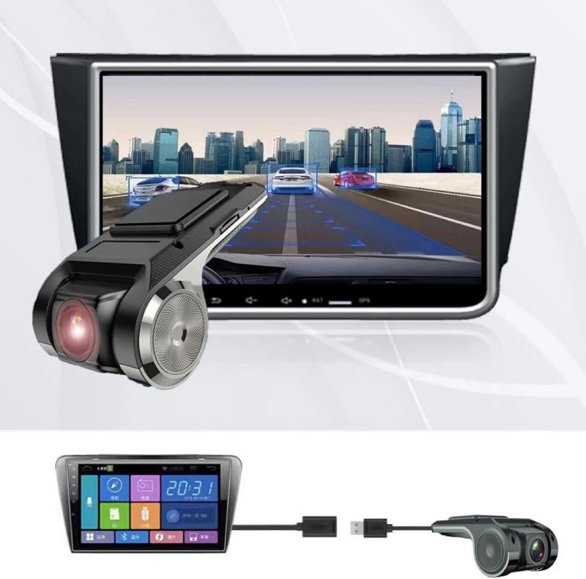 Dashcam voor de Auto - Autocamera - Rijrecorder - Dash-opname – foto 2