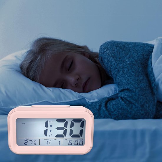 Kinderwekker - Digitale Wekker Slaapkamer - Slaaptrainer Kinderen - kinderkamer — afbeelding 3