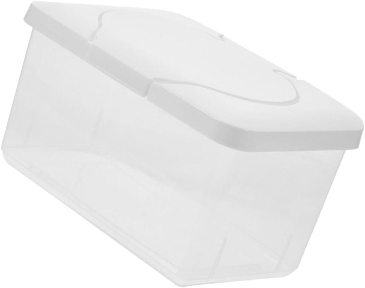 Herbruikbare Wipes Container - Doekjesdispenser - Thuis Organiseren - Met Deksel - Compact Formaat - Zoals Getoond