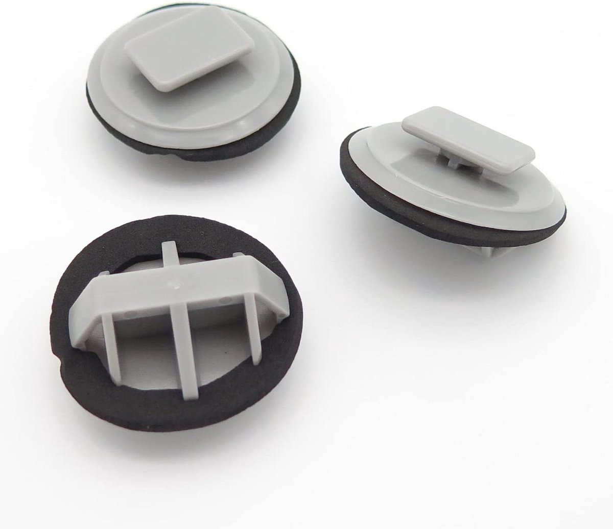 Plastic Trim Clips - Dorpel Clips - Auto Reparatie - Specifieke Pasvorm - 10 Stuks - Grijs