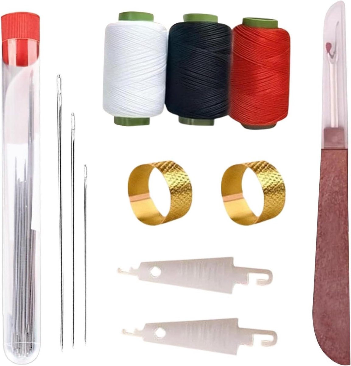 Naaiset - Reparatieset - Handwerken - Veiligheidsaccessoires - 37 Delen - Multicolor