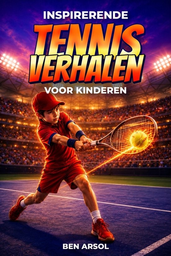 Inspirerende tennisverhalen voor kinderen - cover