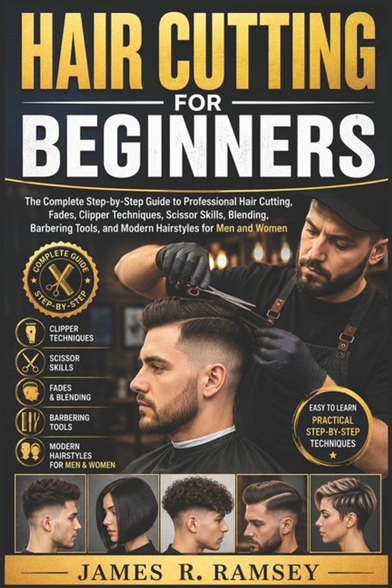 Hair Cutting for Beginners - cover