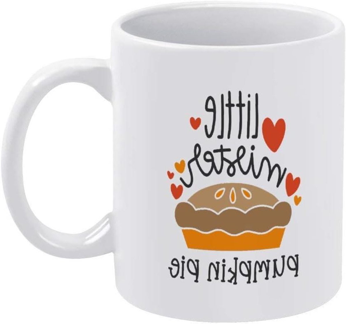 Koffie Mok - Thee Cup - Ochtend Drankje - Dubbelzijdig Bedrukt - 11 oz - Wit