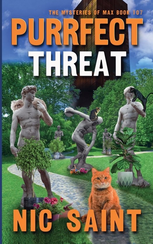 Mysteries of Max- Purrfect Threat - cover