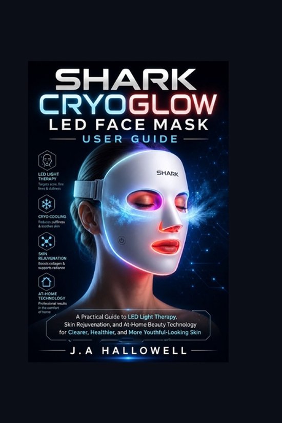Shark CryoGlow LED Face Mask User Guide - cover