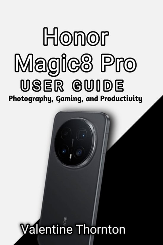 Honor Magic 8 Pro User Guide - cover