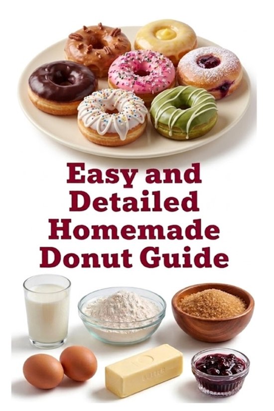 The Informative Baking- Easy and Detailed Homemade Donut Gui ... - cover