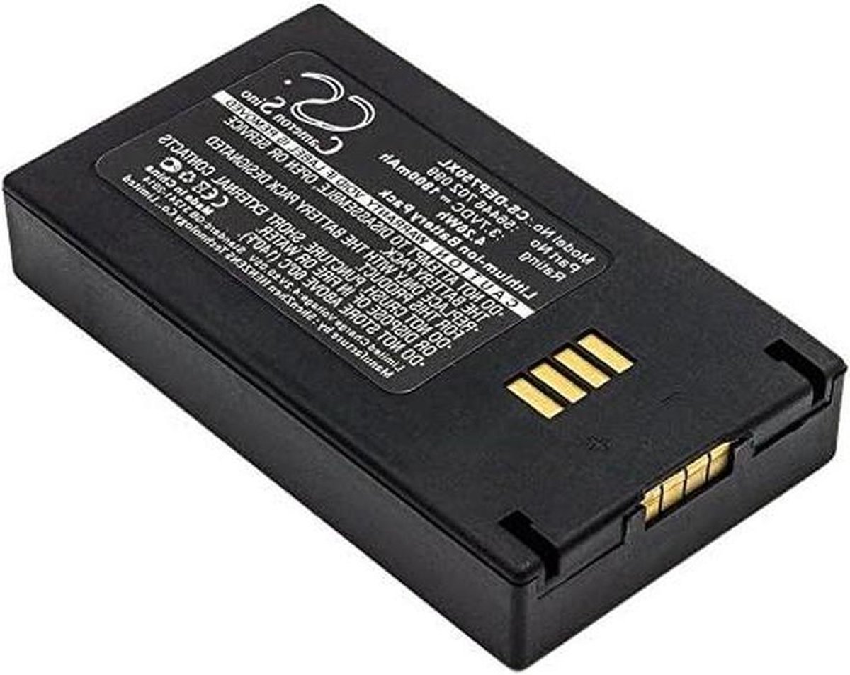 CS-DEP750XL Batterij 1800mAh compatibel met [TSL] til 1062 HF Snap-On Reader, til 1128, til 1128 UHF RFID Reader, til 1153 Wearable RFID til 2128, til 2128 UHF til 2128P, til [Spare] til til 1153, ti