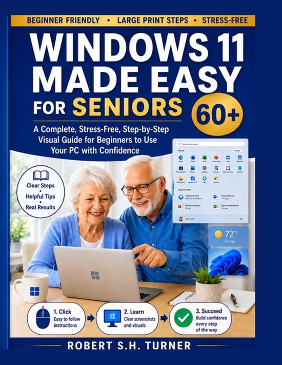 Windows 11 Made Easy for Seniors 60+ - cover