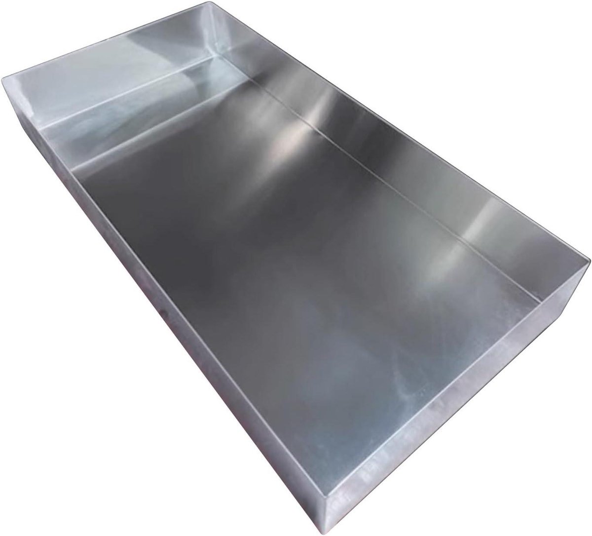 Condensbak Airco - Lekbak Druppel - Condens Afvoeren - Verhoogde Rand - 30 x 100 cm - Grijs