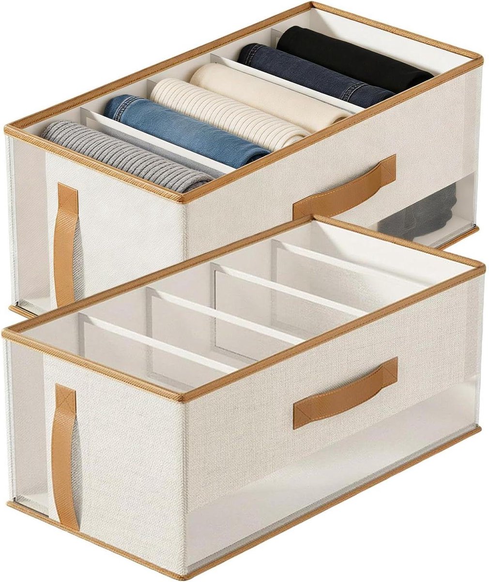 Handtas Organizer - Kast Opberger - Garderobe Ordenen - 5 Vakken Ontwerp - 475 cm - Grijs
