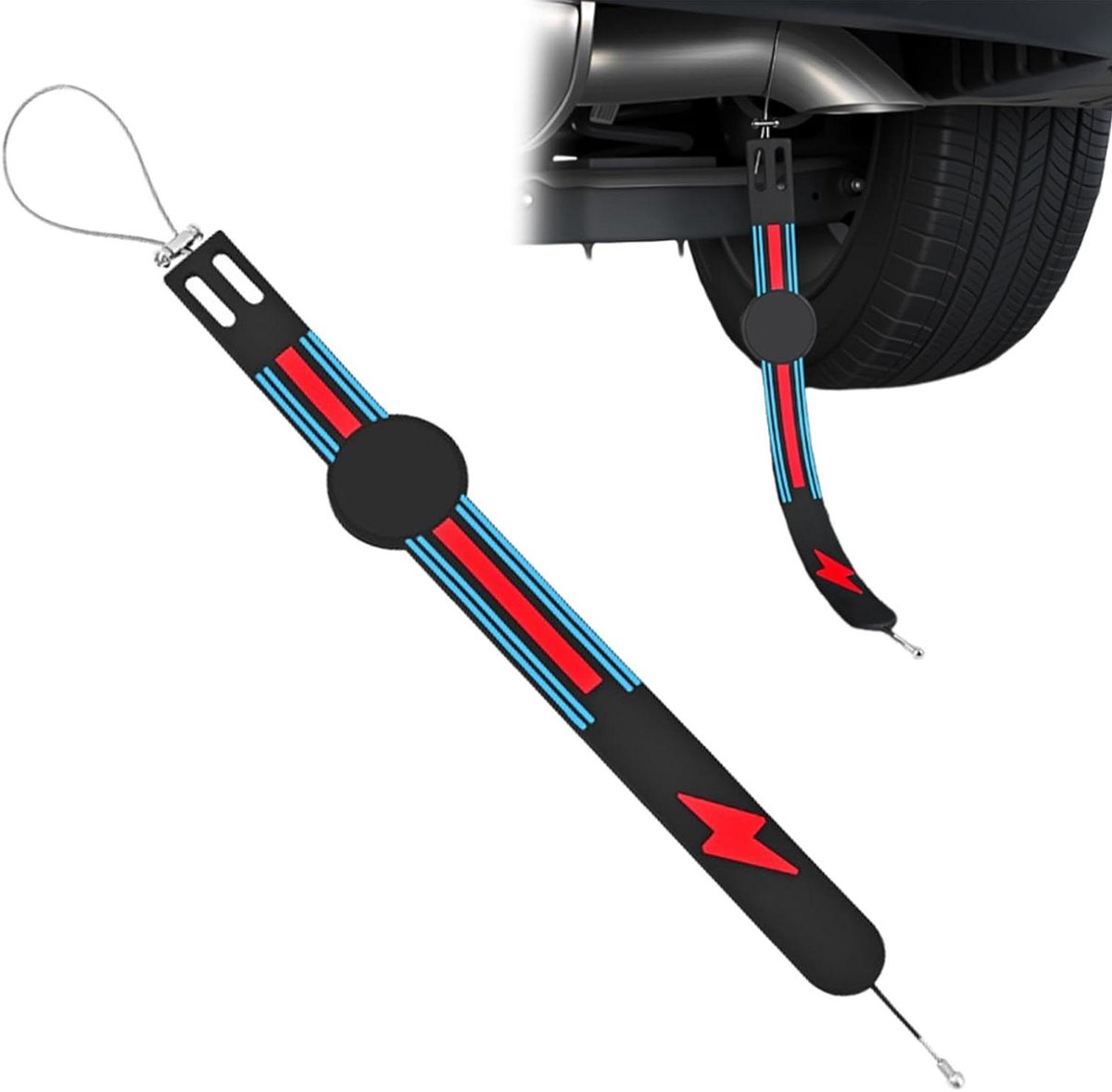 Antistatische Tape - Auto Aarding - Veilig Rijden - Snelle Ontlading - 66 x 5 cm - Uniek