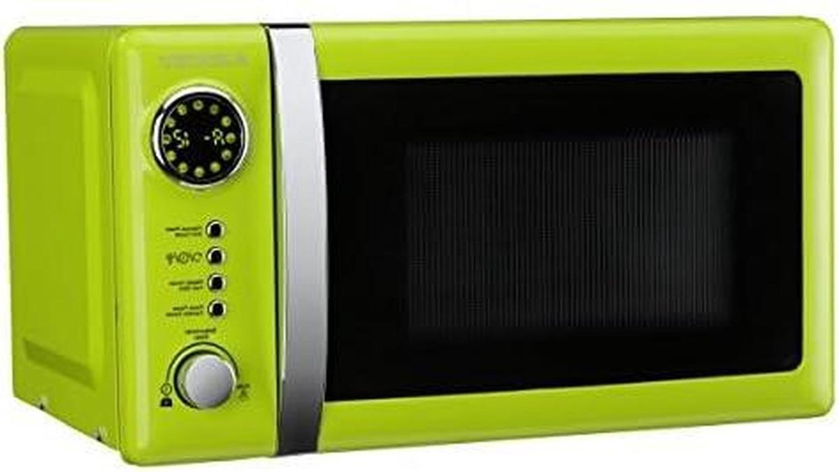 Magnetron Oven - Keukenapparaat - Snel Eten - Met Grillfunctie - 20 Liter - Groen