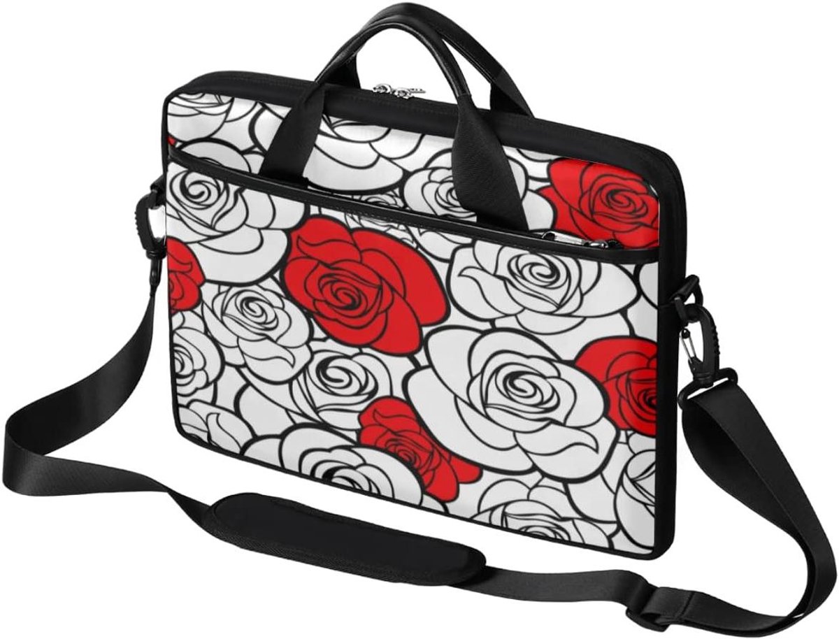 Laptoptas - Aktetas - Veilig Vervoer - Verstelbare Band - 15 inch - Meerkleurig