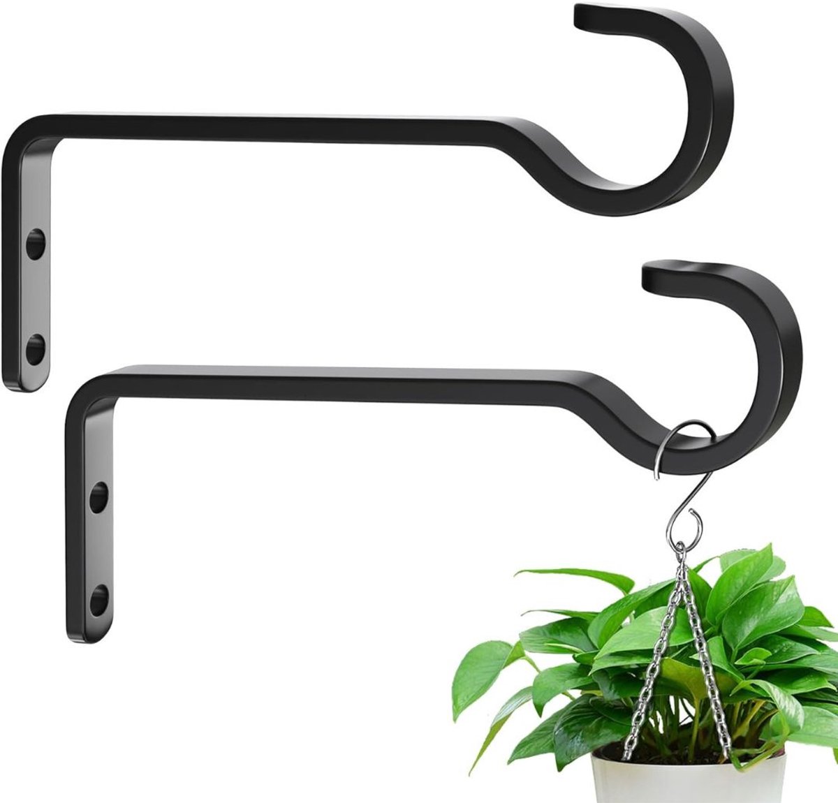 NBAP® Plantenhaak Hanging Basket - Muurhaak voor Planten - Wandhaak