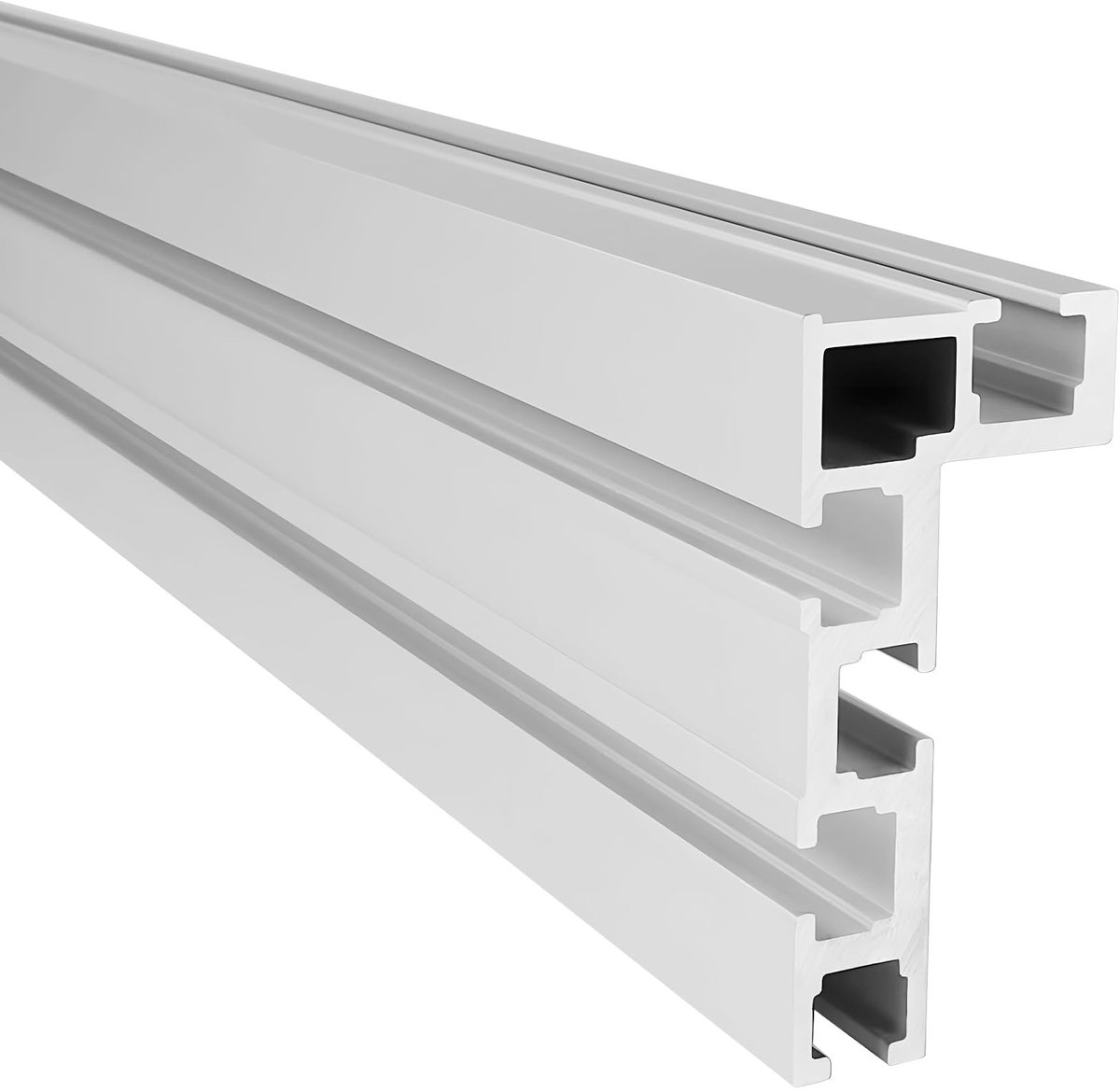 Cosensi - Dailygoods - T-groefrail 75 mm Aluminium voor Houtbewerking