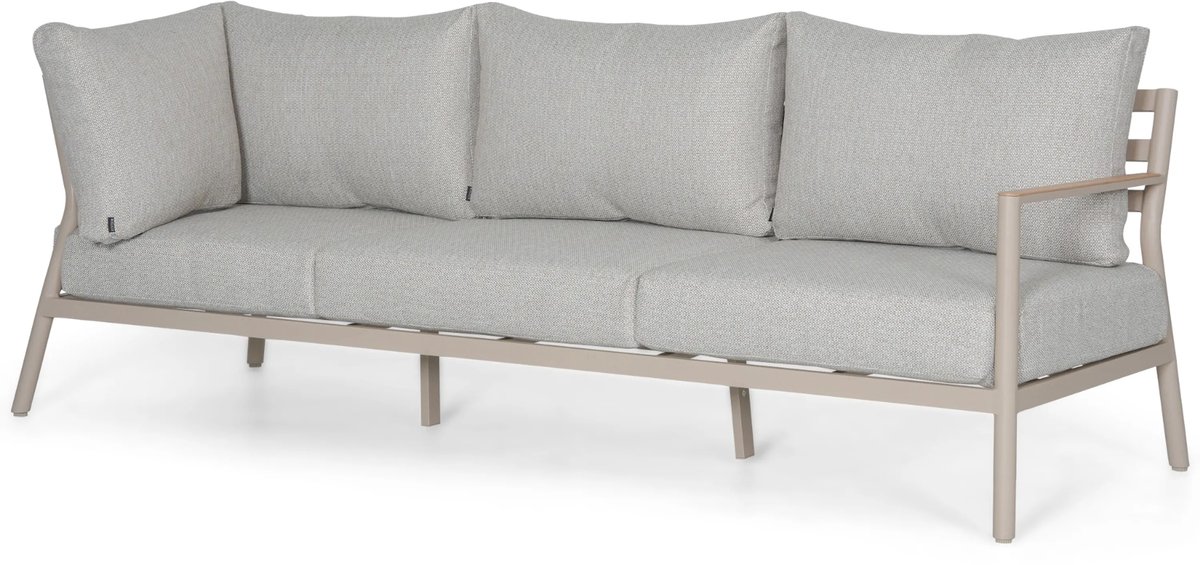 Hoek loungeset Aluminium Zand/Beige Lifestyle Garden Furniture Verano thumbnail 6