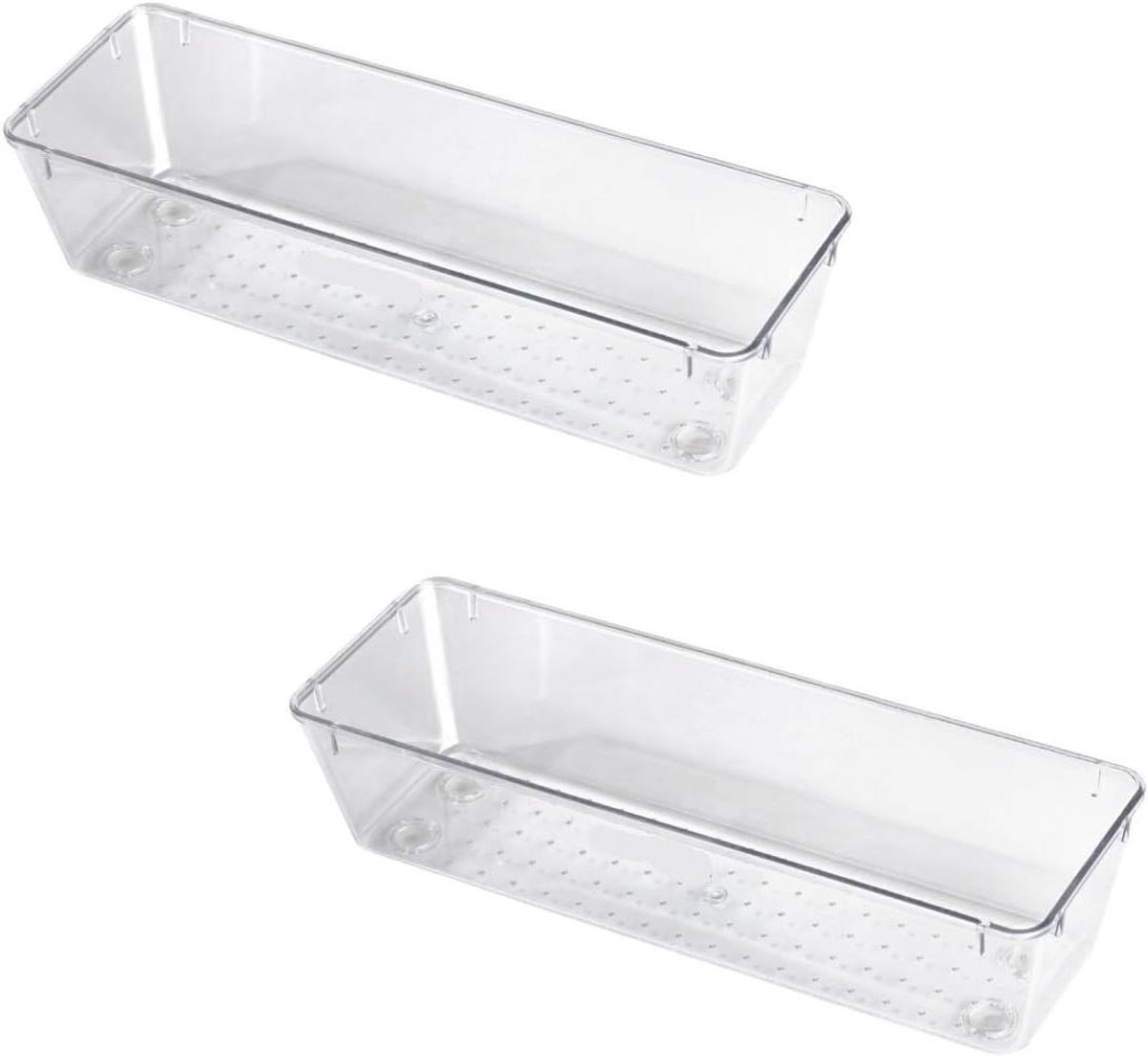 Make-up make-up keuken lade organizer opslag (23 x 7,5 cm, 2 stuks)