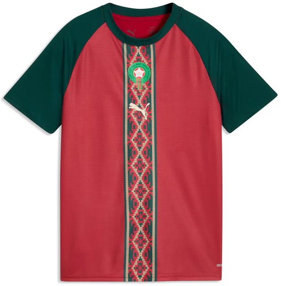 Maillot Maroc Prématch Enfant Coupe du monde 2026