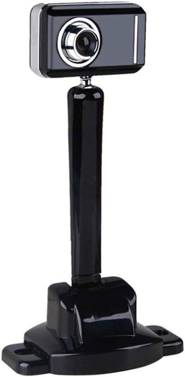Desktop Webcam - Computer Camera - Online Vergaderen - Ingebouwde Microfoon - 1080P HD - Zwart