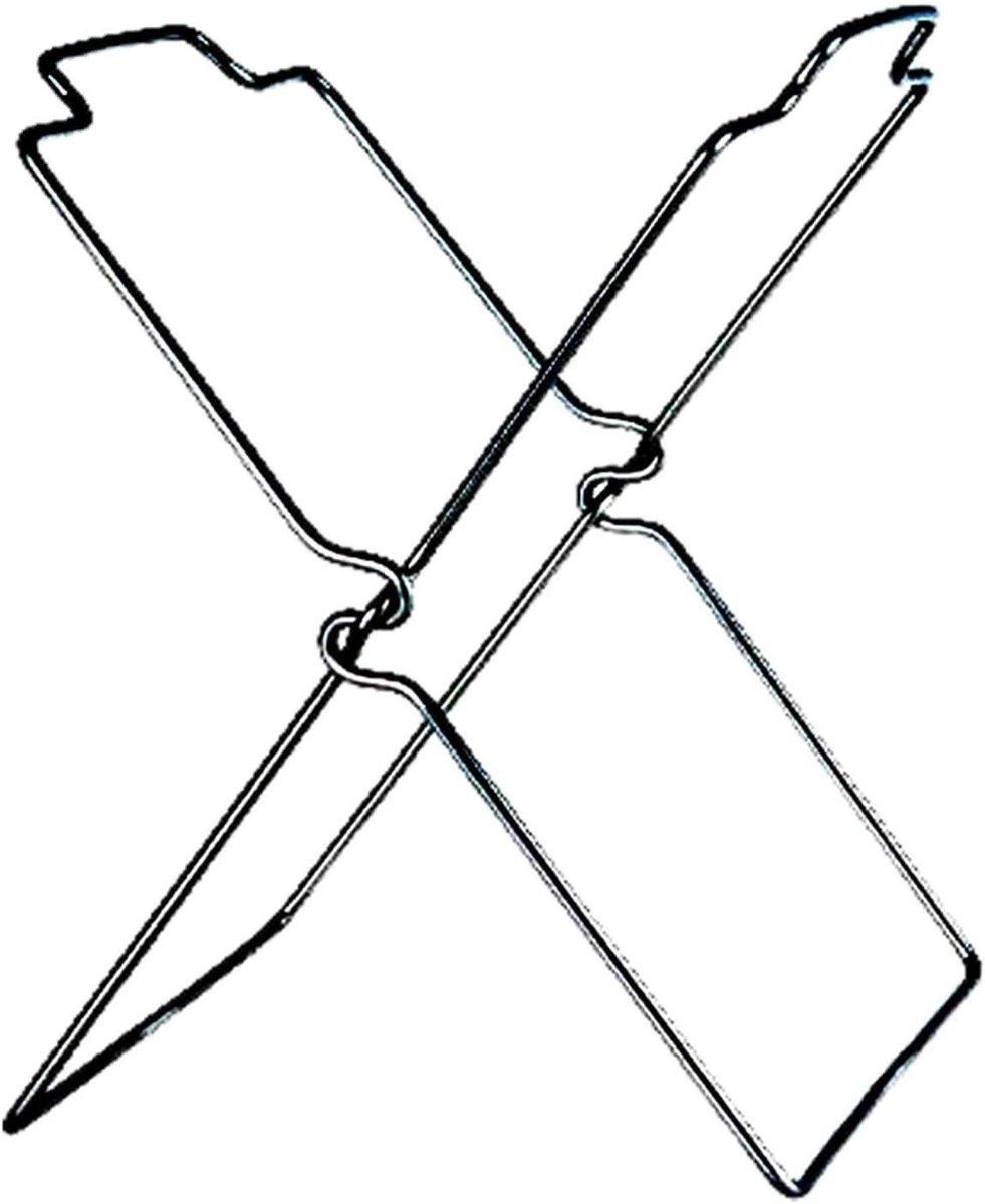 Afvalrek Keuken - Opvouwbaar Frame - Afval Opbergen - Roestvrij Staal - 27 x 17 cm - Zilver