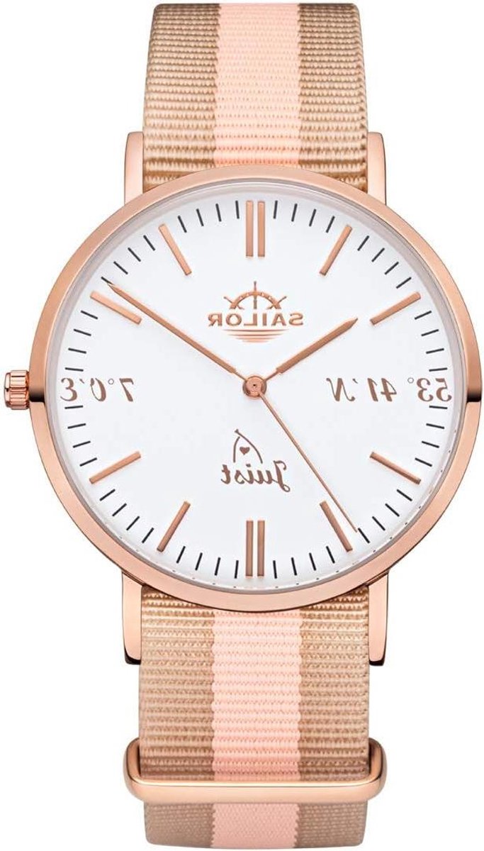 Dameshorloge - Polsbandje - Dagelijks Gebruik - Nylon Band - 40mm - Wit
