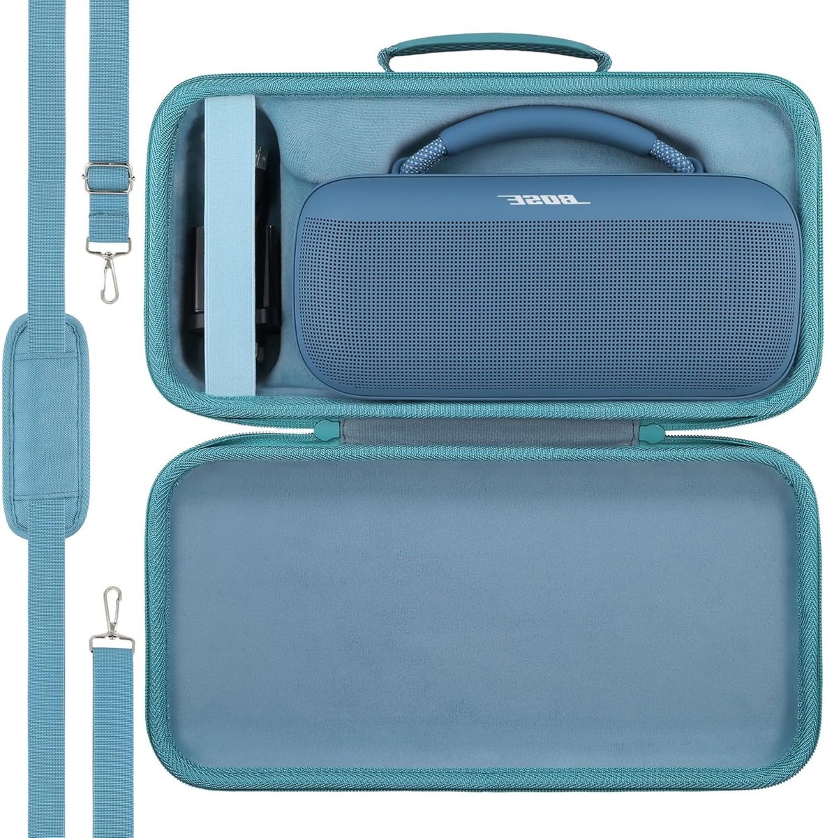 Hard Travel Case voor Bluetooth Portable Speaker - Bescherming, Draagbaar, Geschikt voor Bose SoundLink Max
