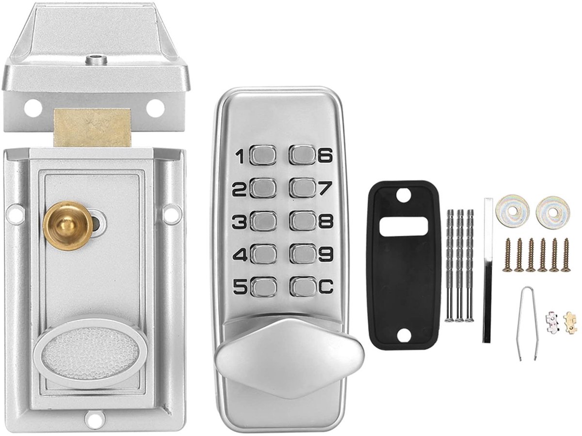 Dailygoods - Digitaal Waterdicht Mechanisch Codeslot voor Deuren