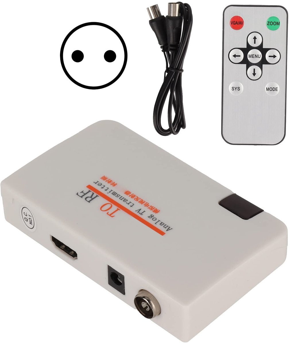 Dailygoods - HDMI naar RF Adapter Converter met Afstandsbediening