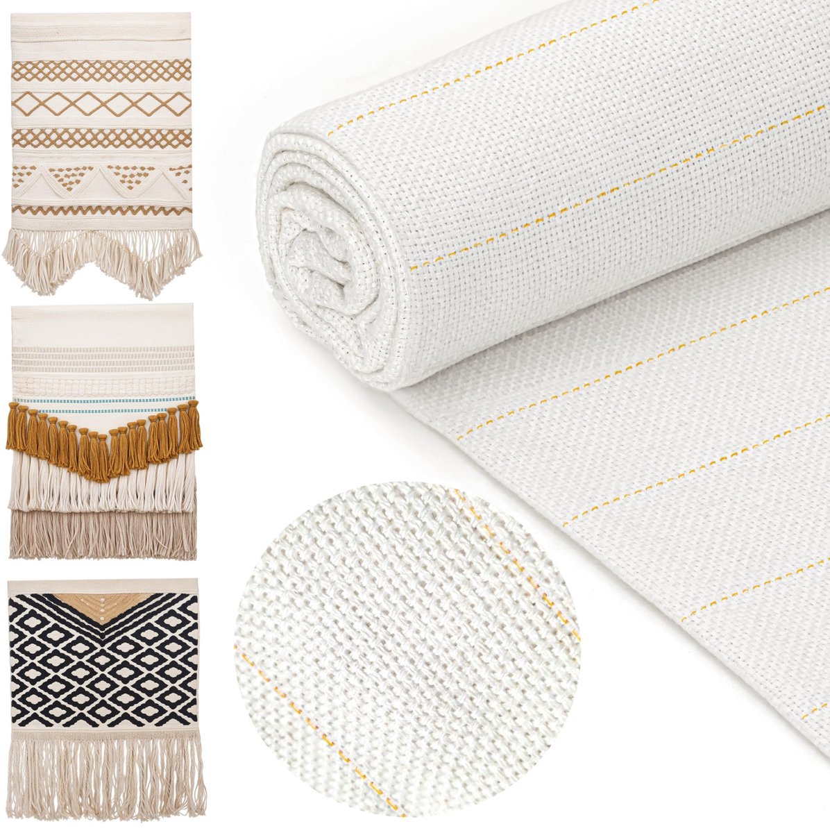 Dailygoods - Groot Tuft Doek voor DIY Kleed en Borduurprojecten