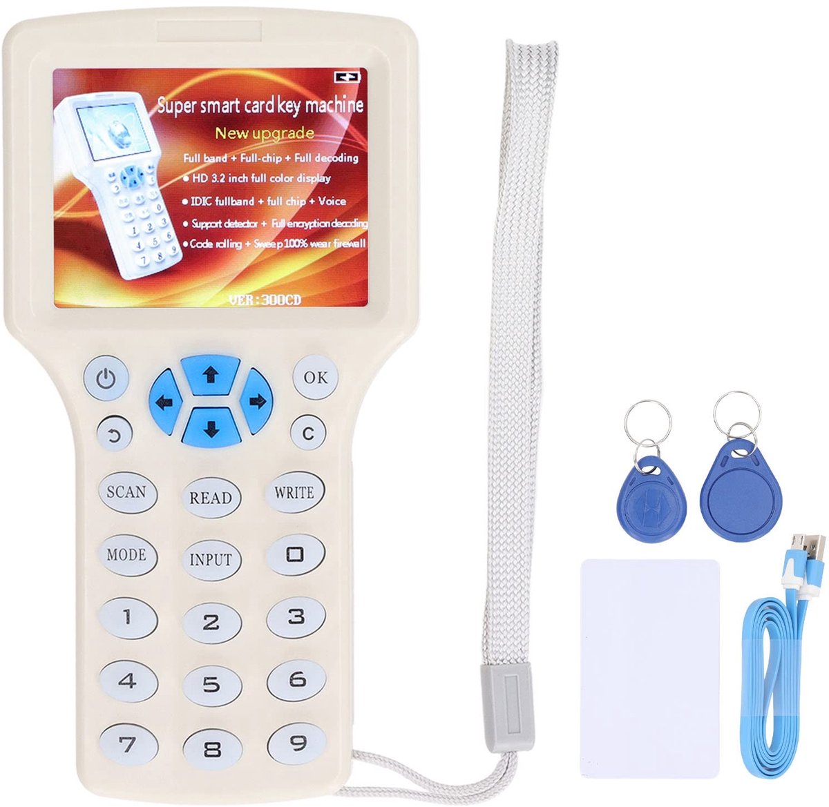 Dailygoods - Cosensi - Dailygoods - NFC Kaartkopieerapparaat met 2,8 Inch Display