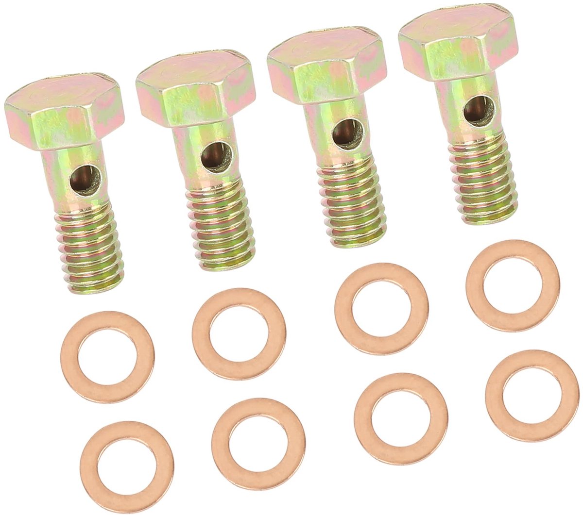 Dailygoods - Set van 4 Banjo Rembouten M6 x 1,0 mm