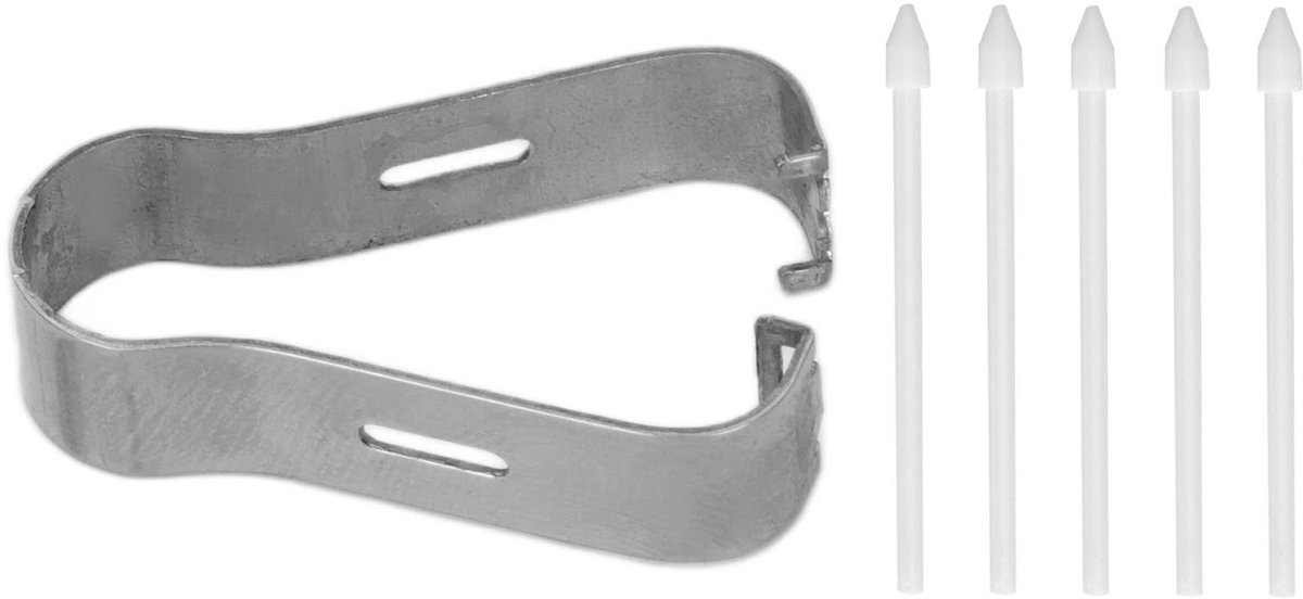 Dailygoods - Penpunten voor Tab S7/S6/S Lite Set van 5 Stuks