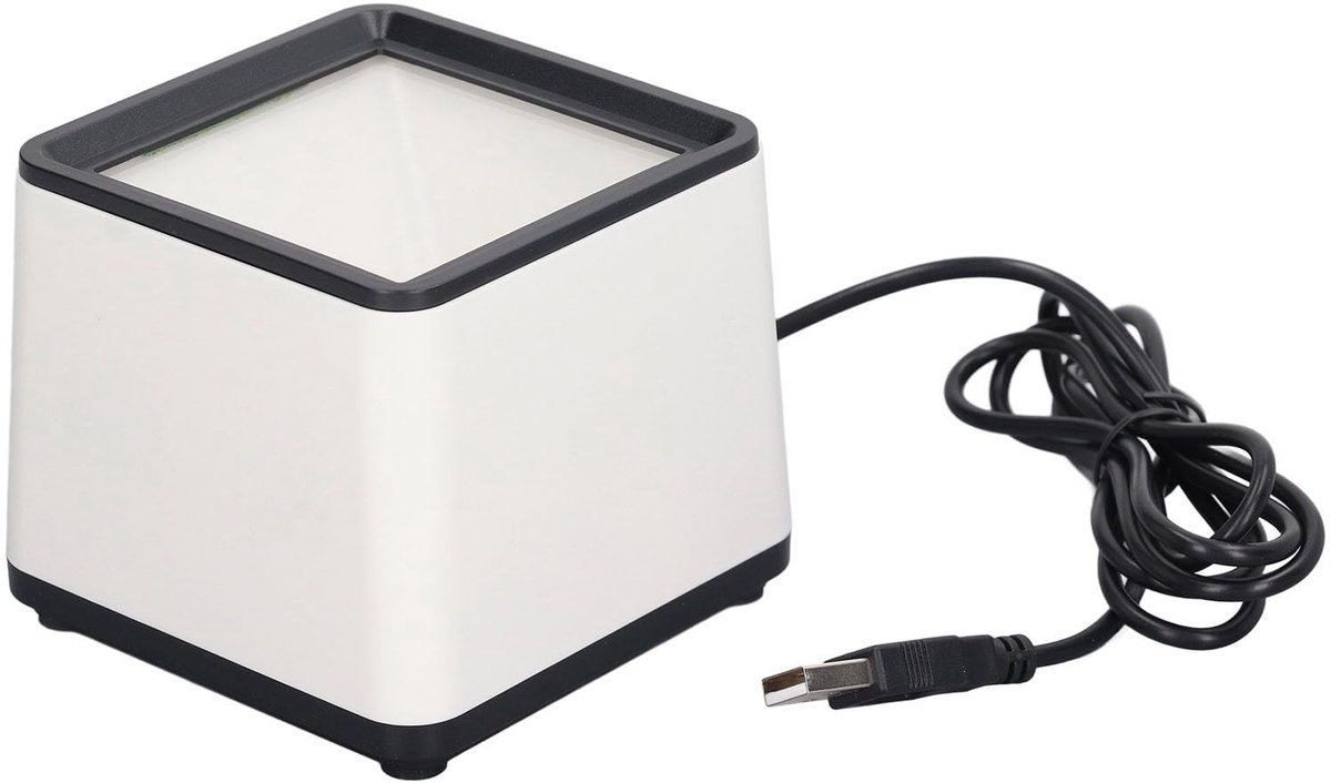 Dailygoods - Omnidirectionele 2D QR Barcode Scanner met Spraakaankondiging