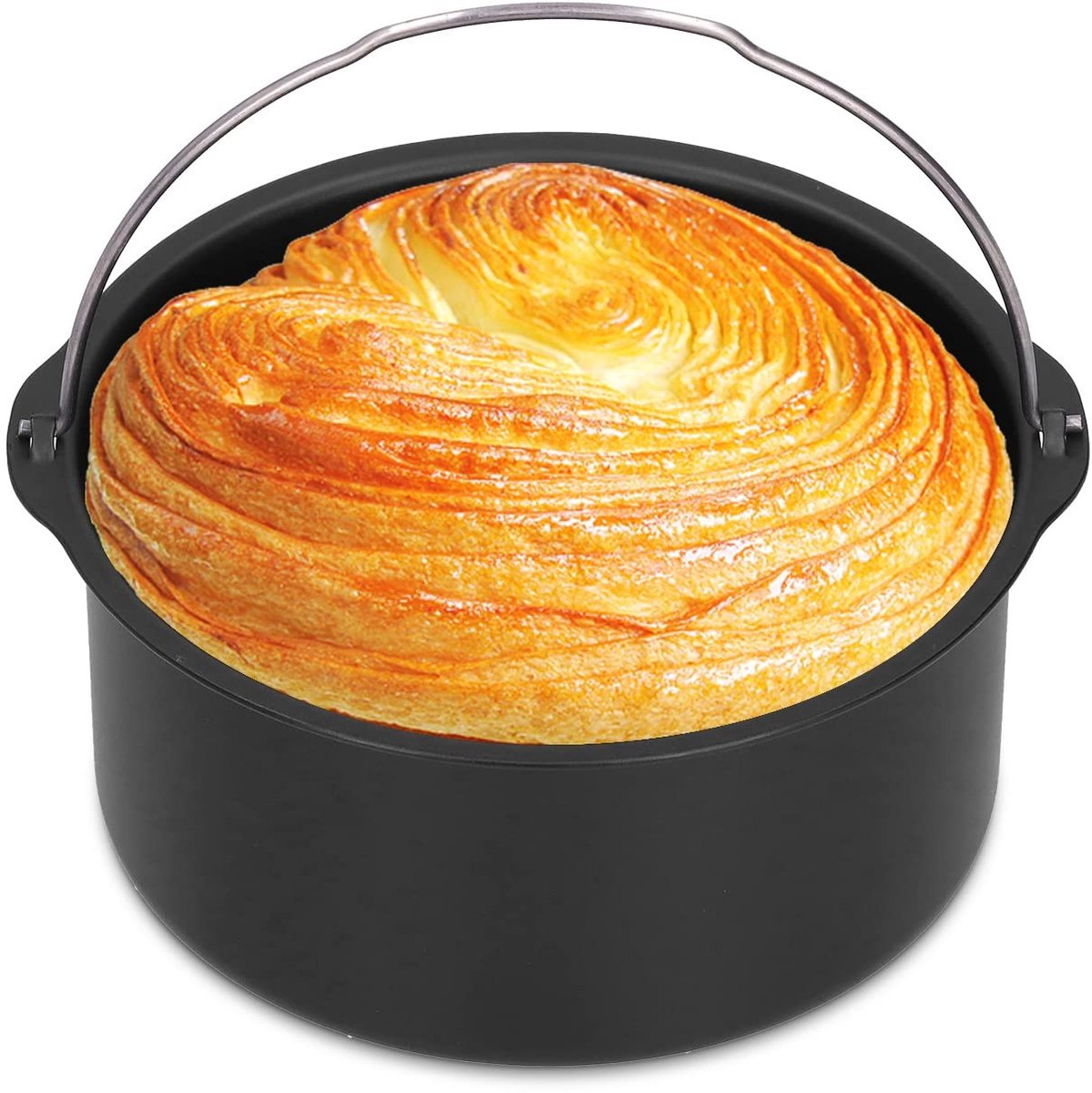Dailygoods - 7 Inch Anti-aanbak Cake Barrel voor Airfryer
