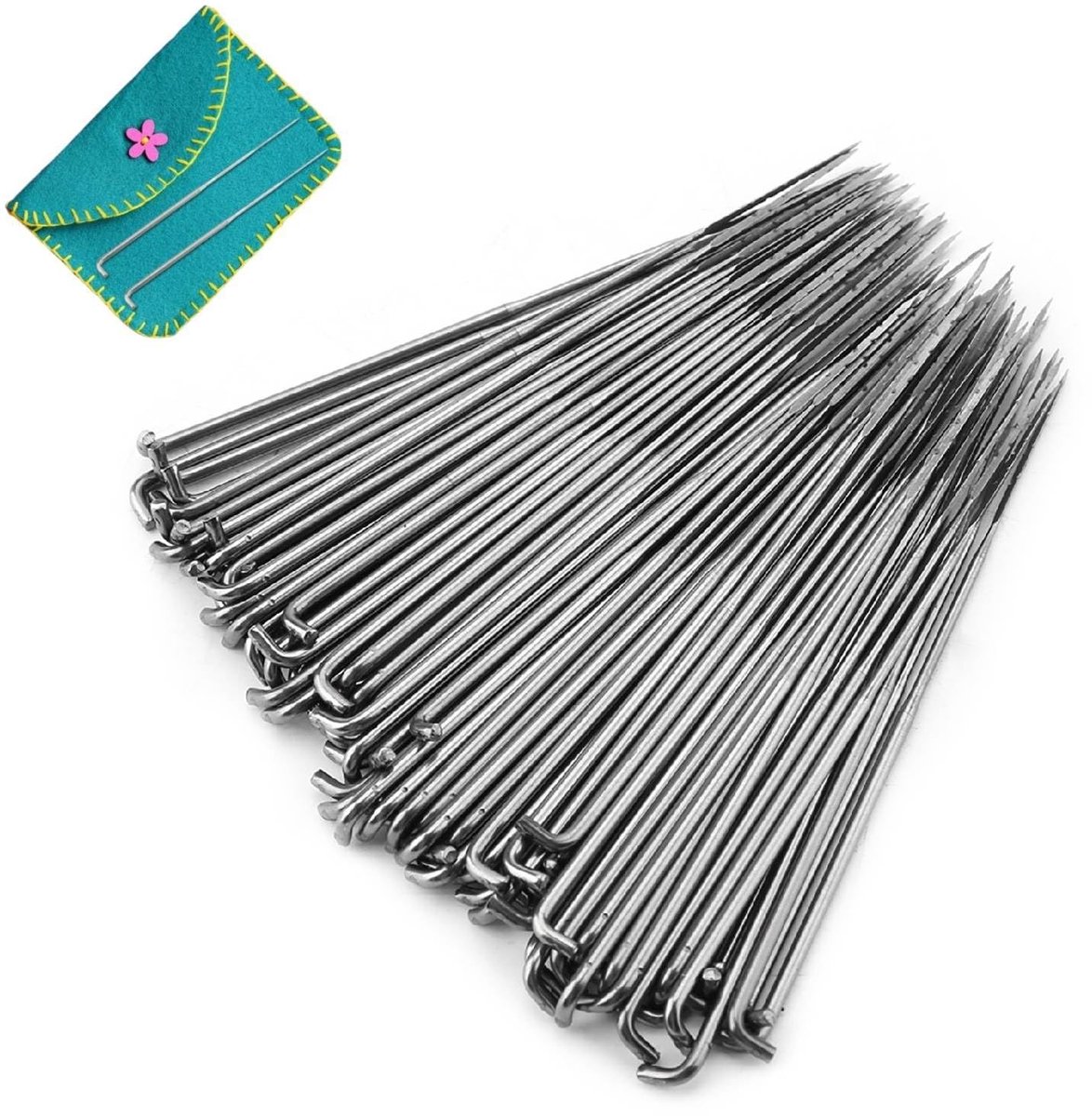 Dailygoods - Set van 100 Vilten Naalden voor DIY Projecten