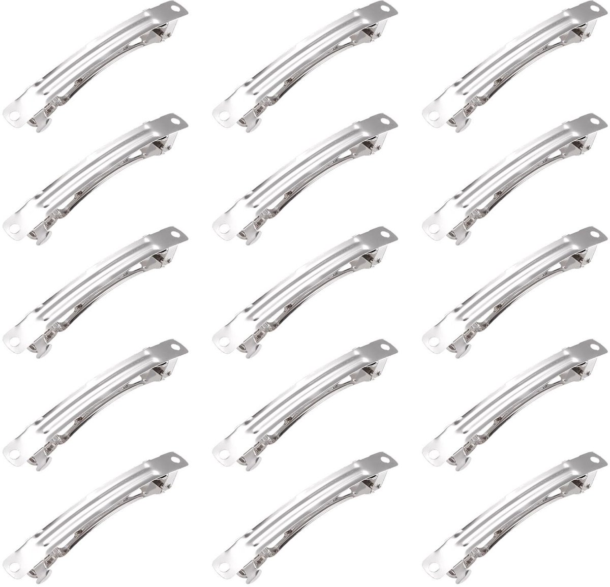 Dailygoods - Set van 20 IJzeren Franse Barrette Haarspeldjes voor DIY