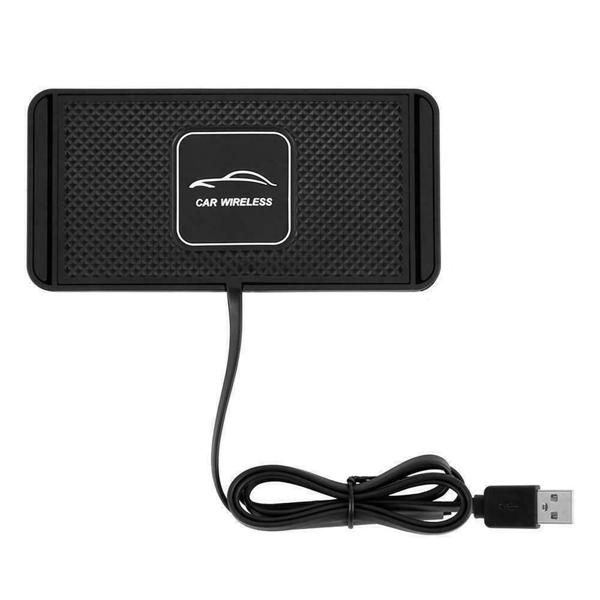 Dailygoods - Draadloze Auto Oplader Pad met Antislip Functie
