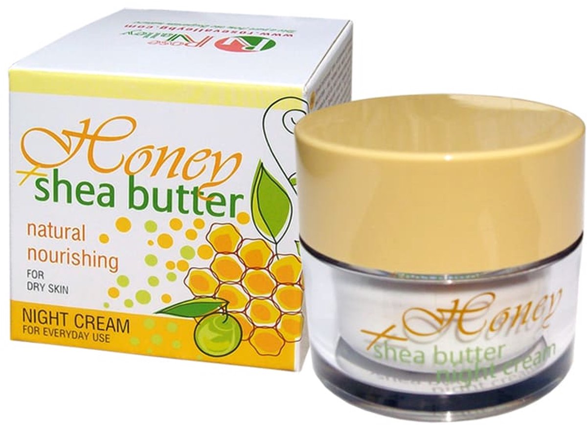 Zornitza - Honing nacht creme 50 ml met Shea boter