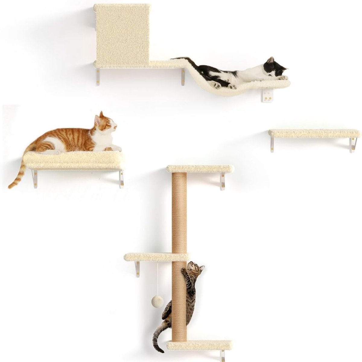 MRKK® Katten Klim Wand - Klimmuur - Hangmat