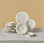Karaca New Dome Serviesset – 24-Delig – 6 Personen – Wit – Modern & Tijdloos Design