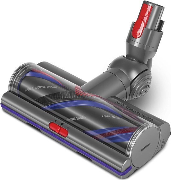 Geschikt voor Dyson V11, V15, V10, V8 en V7; anti-klitborstelkop; instelbare zuigkracht voor harde vloeren en tapijten; vervangende borstelkop.