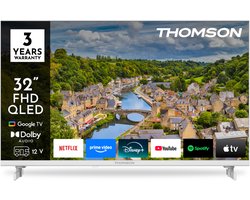 Thomson 32FQG3S15CW - 32" Full HD QLED Google TV - Wit