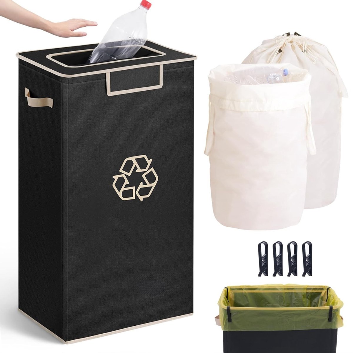 MRKK® Statiegeld Container - Recycle Bak Flessen en Blikjes - Flessenbak - Flessentassen