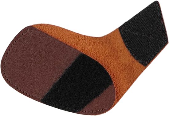 Golf Club Covers IJzer Bruin - Golf Headcover Set - Bescherming voor je IJzers - Golfclub Covers - 10 stuks - Leer - Golf Accessoires - Golf Headcovers - Golf Spullen van GOLF — afbeelding 2