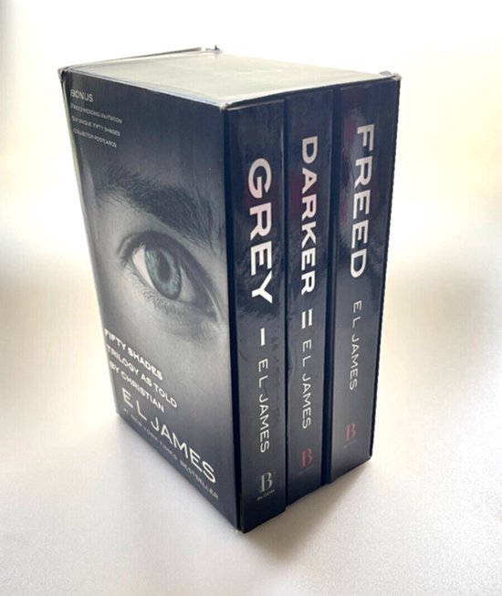 Fifty Shades as Told by Christian Trilogy - cover